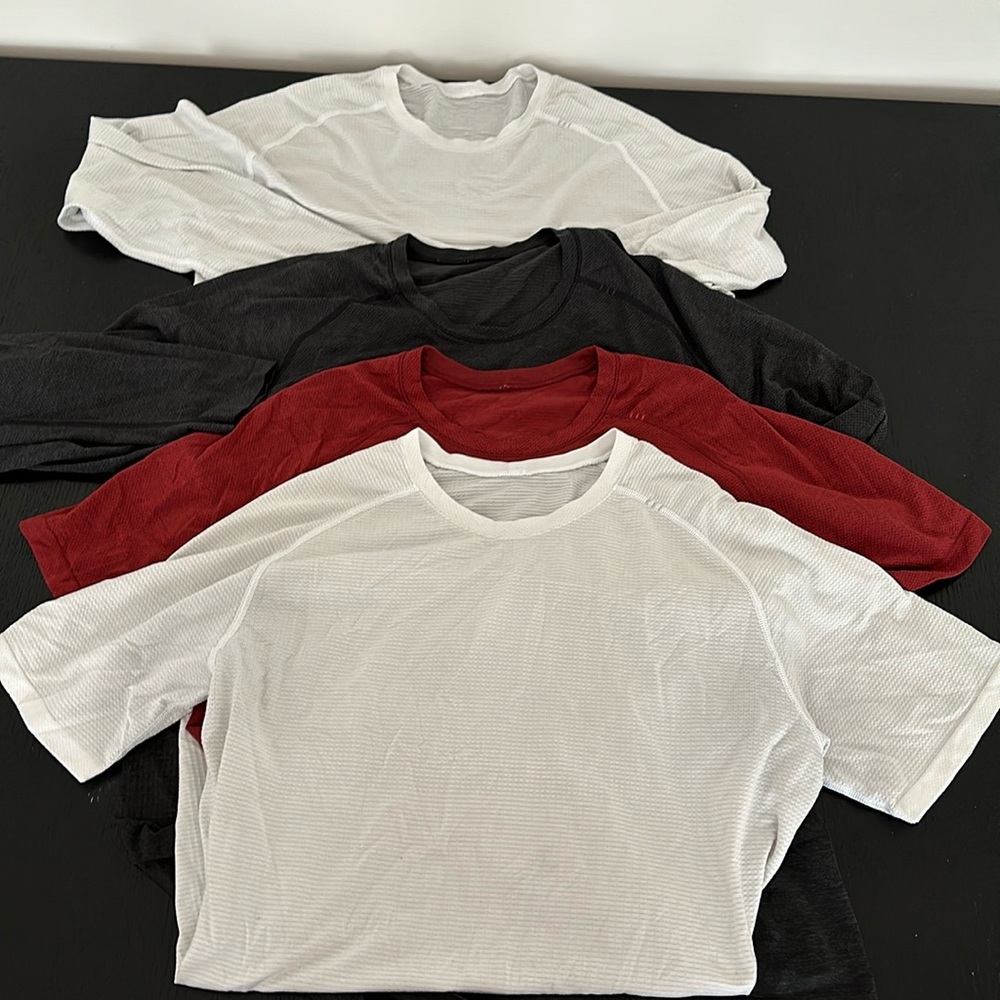 Lot - Lululemon: Metal Vent Tech Shirts